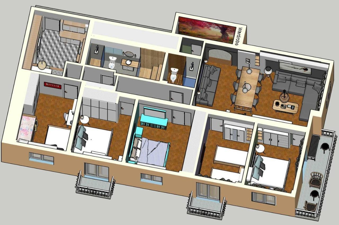 Victoria 5Star / 5Br Bigapt / Sauna / 2Min To Metro Athena Bagian luar foto
